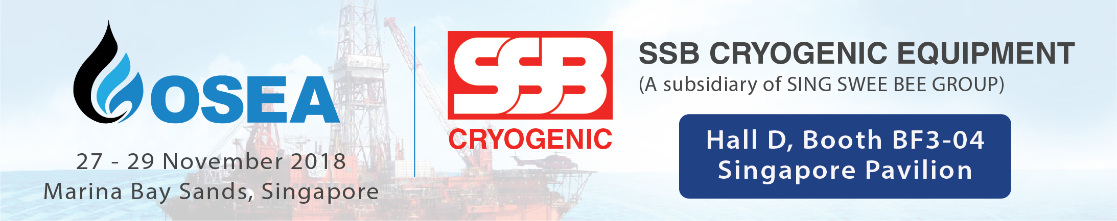 SSB Cryogenic Equipment in GIS 2018